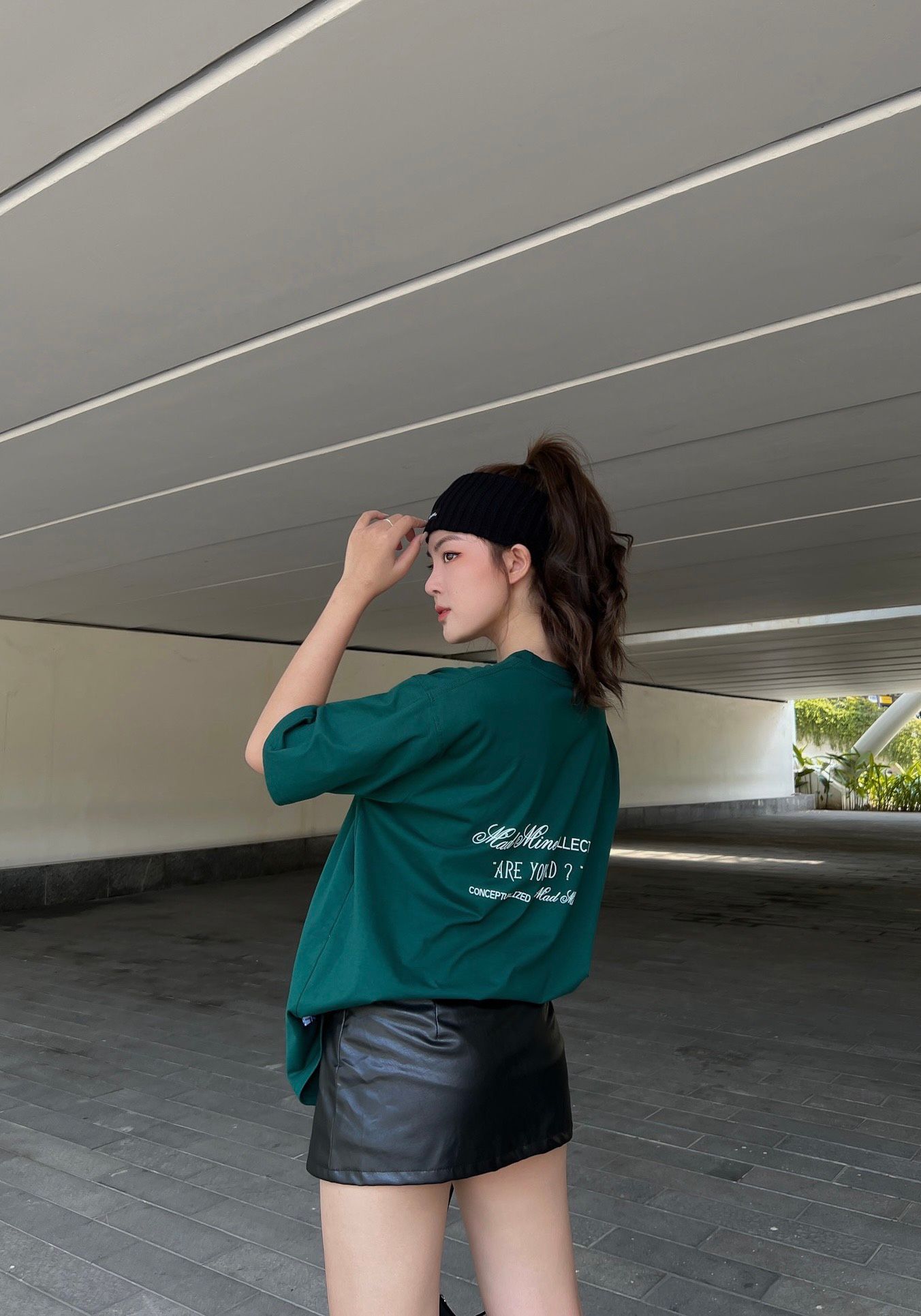  Áo Thun Are U Mad Madmind Màu Xanh lá 