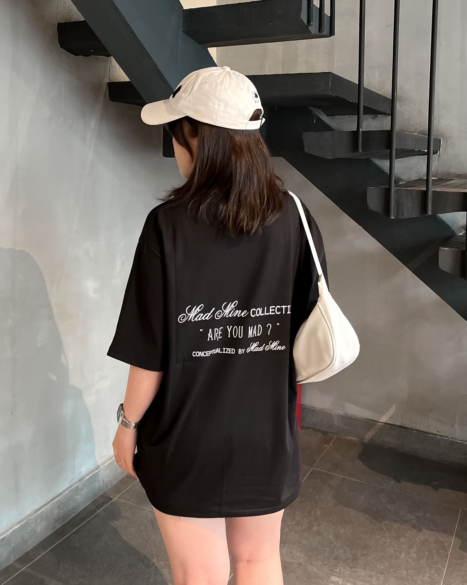  Áo Thun Are U Mad Madmind Màu Đen 