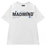  Áo Thun Essential Madmind Màu Trắng, In Cao, Logo Lấp Lánh 