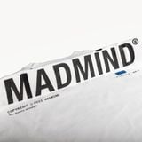 Áo Thun Essential Madmind Màu Trắng, In Cao, Logo Lấp Lánh 