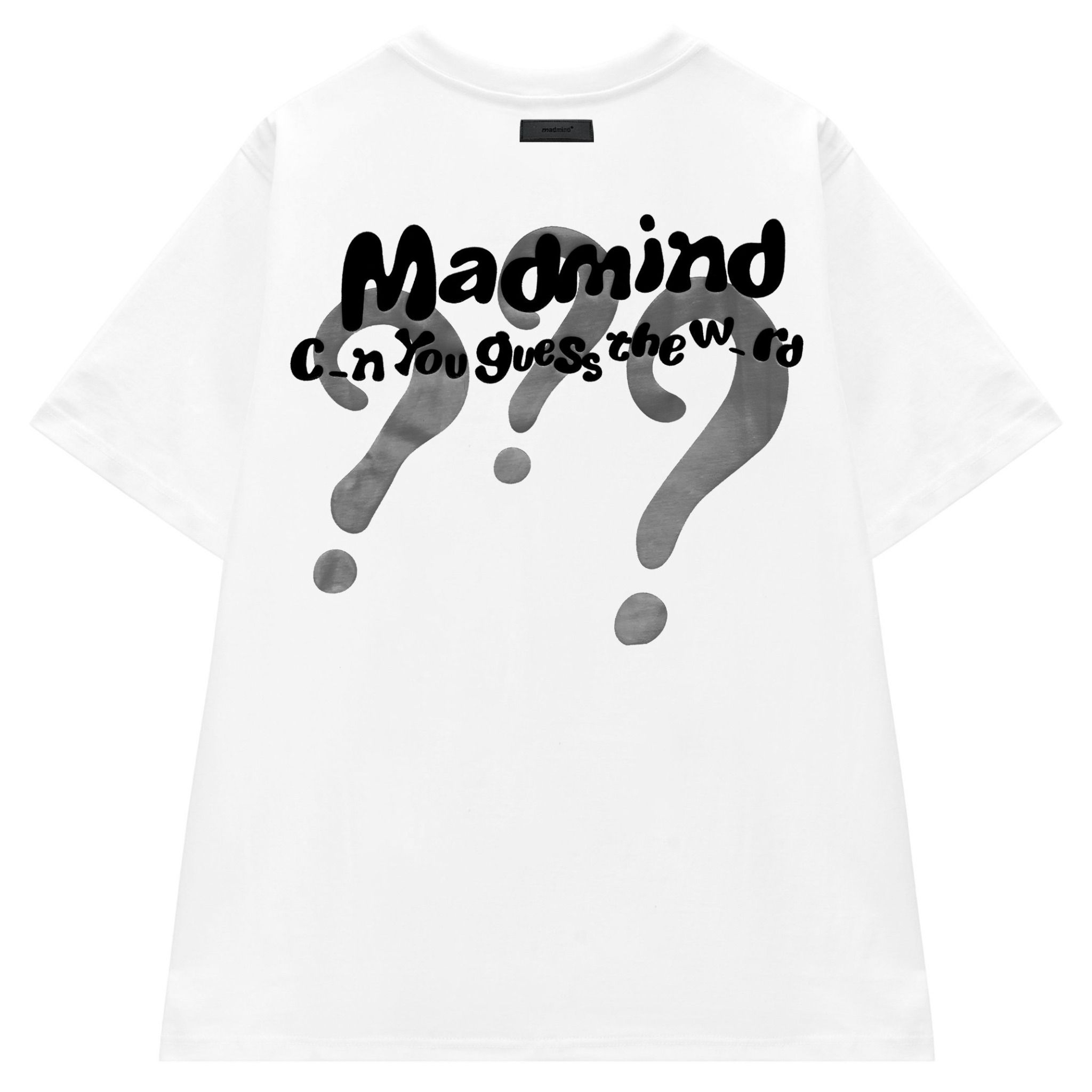  Áo Thun abcdef Madmind Màu Trắng 