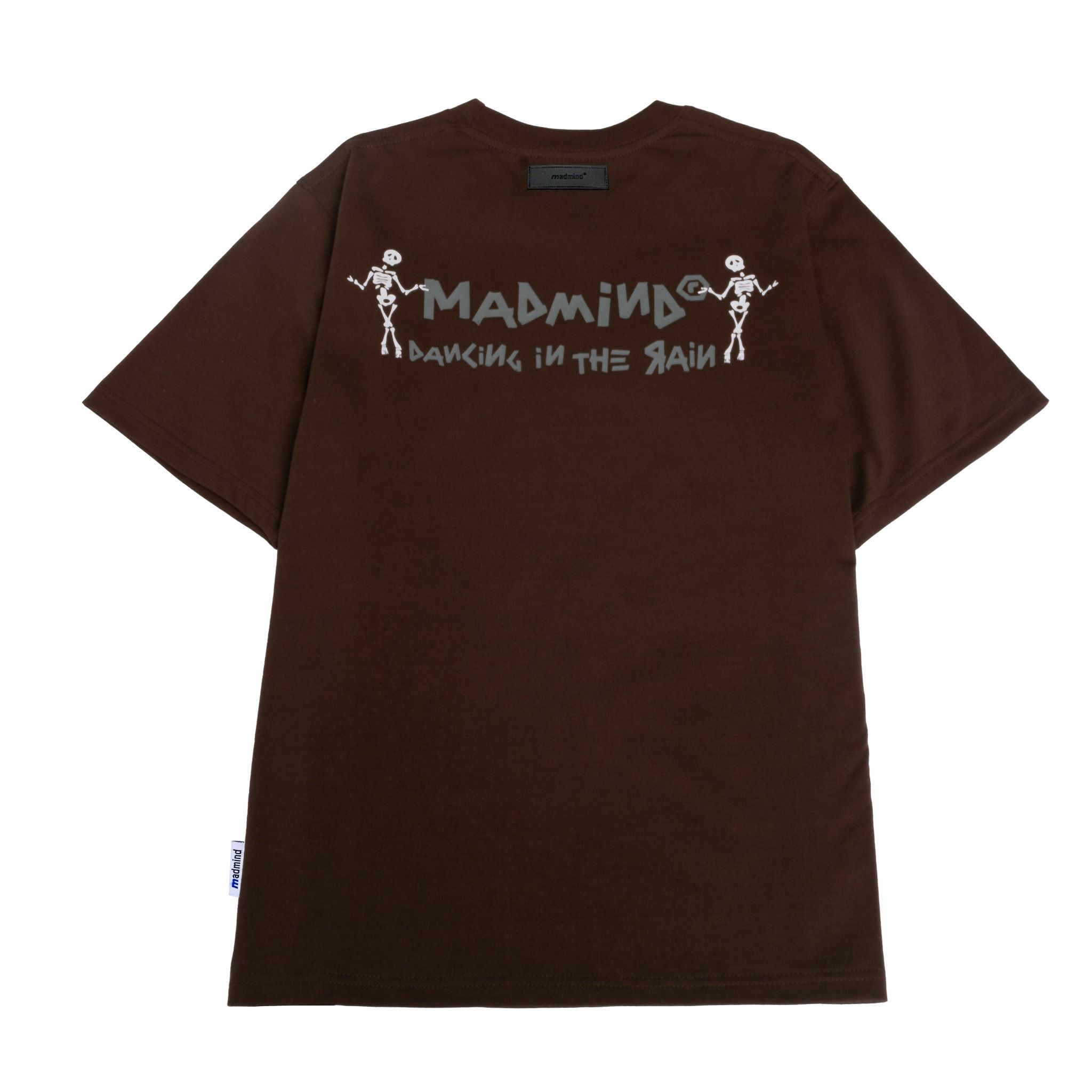  Áo Thun Skull Madmind Màu Nâu 