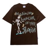  Áo Thun Skull Madmind Màu Nâu 