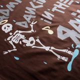  Áo Thun Skull Madmind Màu Nâu 