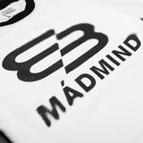  Áo Thun Form Boxy MM Motion Madmind - Phối 2 Sọc Tay Ngắn, Premium Cotton Màu Trắng 