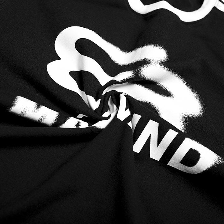  Áo Thun Form Boxy MM Motion Madmind - Phối 2 Sọc Tay Ngắn, Premium Cotton Màu Đen 