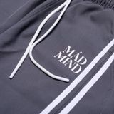  Quần Dài Phối 2 Sọc Túi Hộp 2 Stripe Pocket Pants Màu Xám Đậm 