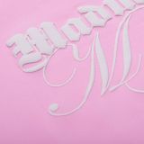  Áo Thun Croptop Phối 2 Sọc Double M Croptop Madmind - Màu Hồng 