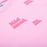  Áo Thun In Nổi Round Croptop Madmind - Màu Hồng 