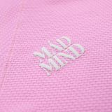  Áo Thun Cổ Tim Phối 2 Sọc Form Baby Centre Madmind With V-Neck - Vải Waffle Màu Hồng 