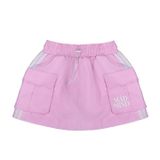  Váy 2 Sọc Túi Hộp 2 Stripe Pocket Mini Skirt Màu Hồng 