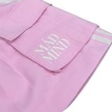  Váy 2 Sọc Túi Hộp 2 Stripe Pocket Mini Skirt Màu Hồng 