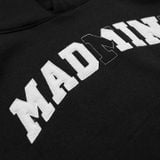  Áo Hoodie Tay Dài Thêu Chữ, Nỉ Bông Ripped Logo Hoodie - Màu Đen 