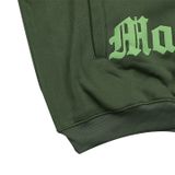  Áo Hoodie Tay Dài In Nổi, Nỉ Bông Mama Hoodie - Màu Rêu 