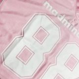 Áo Thun CropTop Jersey 88 MadMind - Màu Hồng 