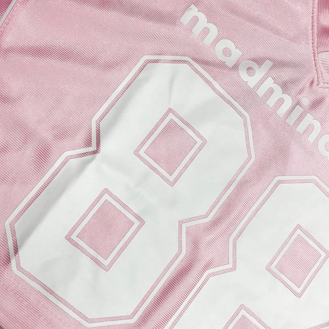  Áo Thun CropTop Jersey 88 MadMind - Màu Hồng 
