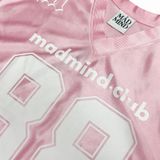  Áo Thun CropTop Jersey 88 MadMind - Màu Hồng 