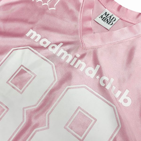  Áo Thun CropTop Jersey 88 MadMind - Màu Hồng 