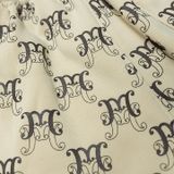  Quần Shorts Nỉ Bông Monogram - Màu Be 