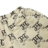  Quần Shorts Nỉ Bông Monogram - Màu Be 
