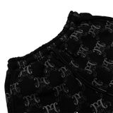  Quần Shorts Nỉ Bông Monogram - Màu Đen 