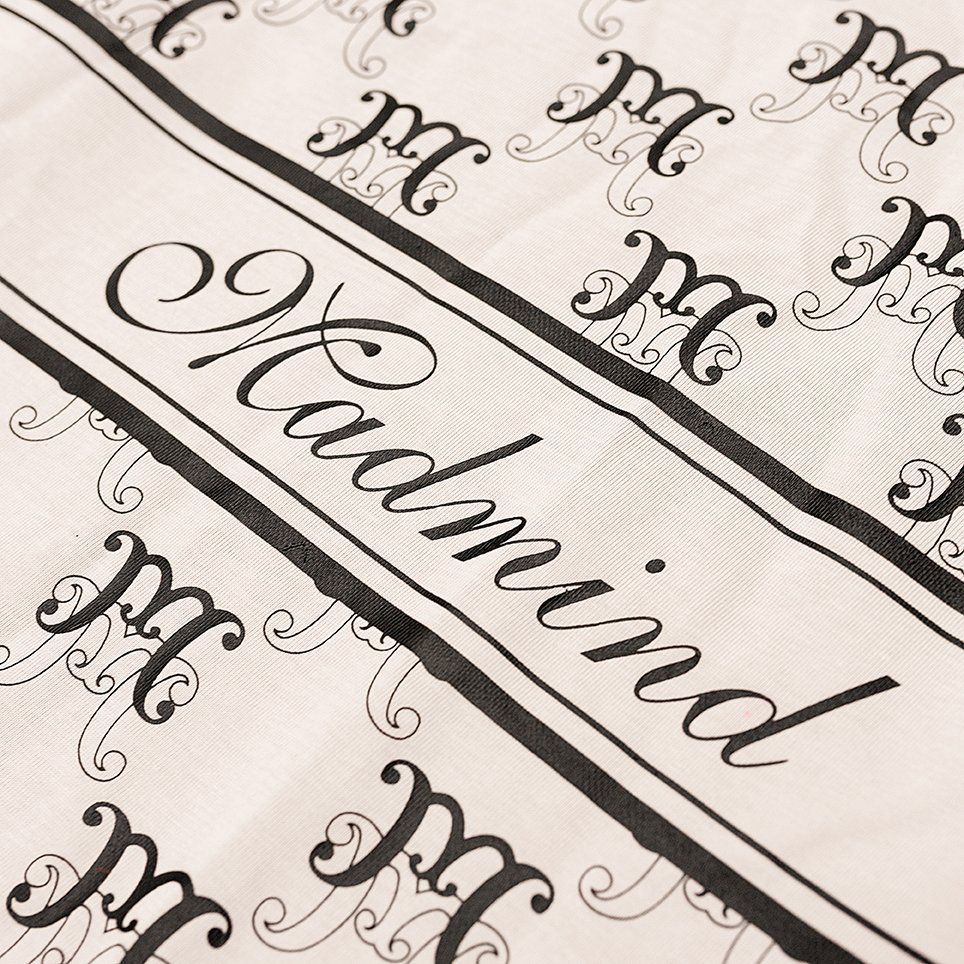  Áo Thun Cotton Premium Sup Monogram Madmind - Cream 