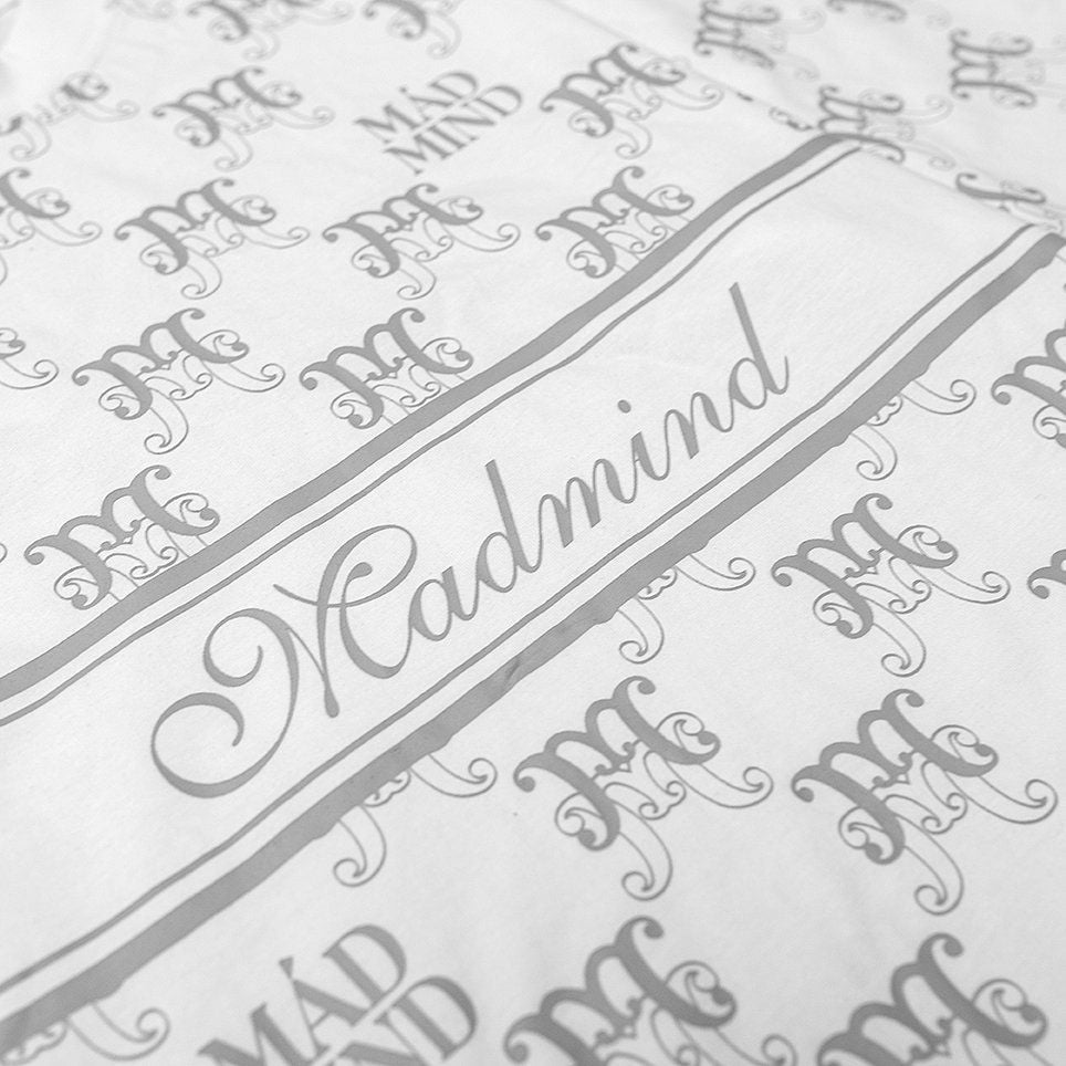  Áo Thun Cotton Premium Sup Monogram Madmind - Trắng 