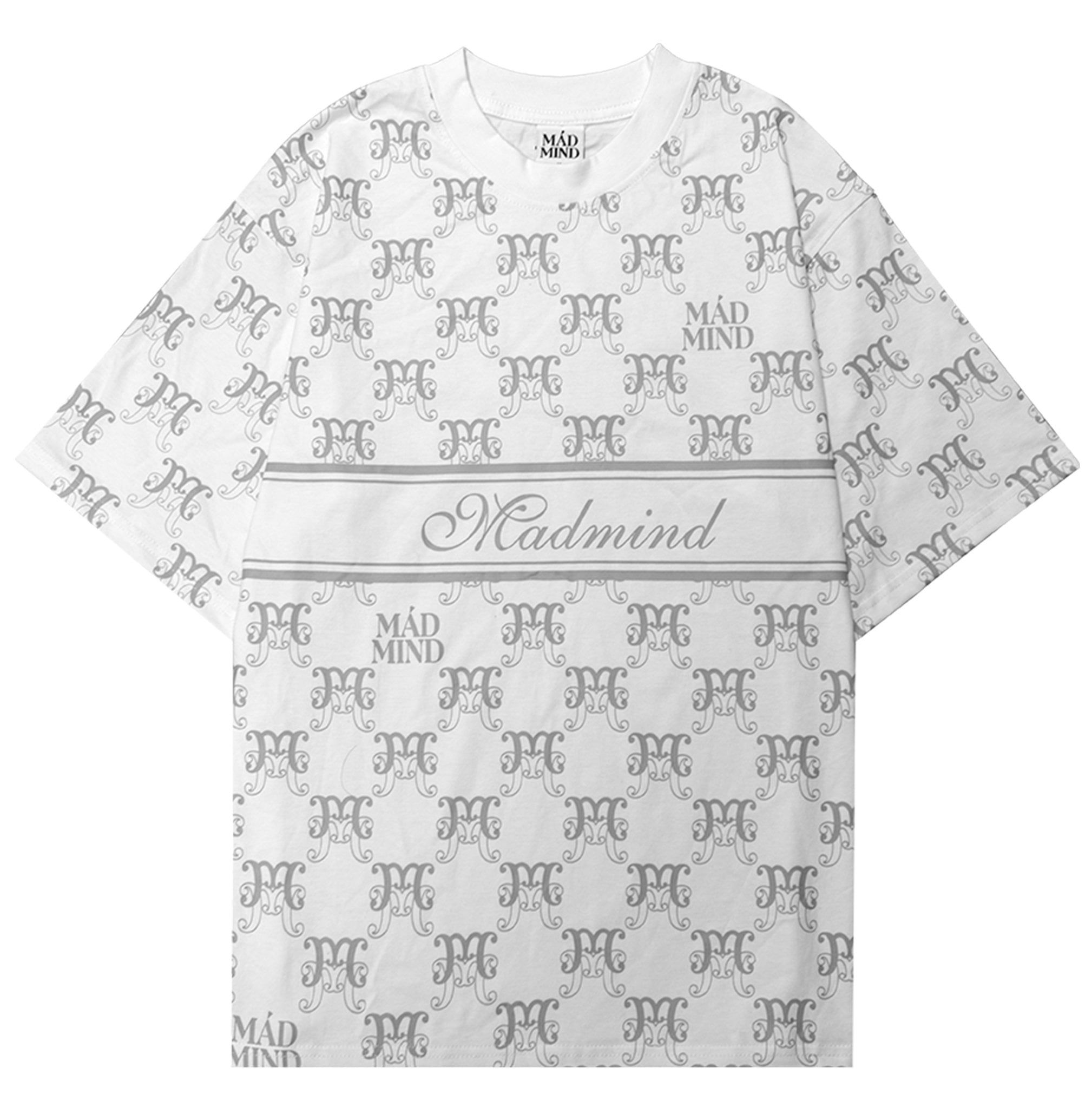  Áo Thun Cotton Premium Sup Monogram Madmind - Trắng 