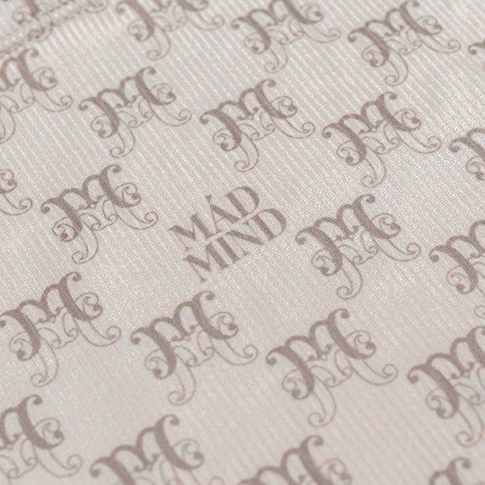  Áo Quây 2 Lớp Thun Gân Cao Cấp Monogram Tube Madmind - Áo Ống Màu Be 