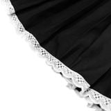  Chân Váy Ngắn Xếp Ly Phối Ren Madmind ( Có Quần Bảo Hộ ) - Girlfriend Pleated Mini Skirt 