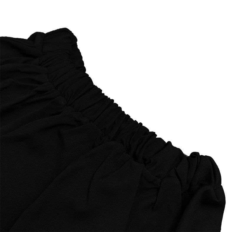  Chân Váy Ngắn Xoè Bồng Bềnh (Có Quần Bảo Hộ) Balloon Skirt Madmind  - Màu Đen 