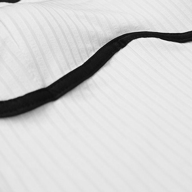  Áo Quây ( Có Mút ) Cúp Ngực , Thun Gân Cao Cấp Wave Tube Madmind - Màu Trắng 