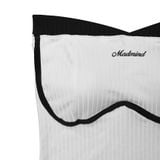  Áo Quây ( Có Mút ) Cúp Ngực , Thun Gân Cao Cấp Wave Tube Madmind - Màu Trắng 