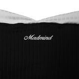  Áo Quây ( Có Mút ) Cúp Ngực , Thun Gân Cao Cấp Wave Tube Madmind - Màu Đen 