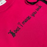  Áo Thun Phối Thắt Nơ Your Gift Madmind - Màu Hồng 