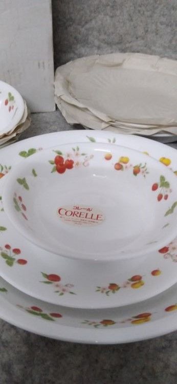  Bộ 12 món Corelle của Mỹ xuất Nhật chưa sử dụng 