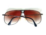  Kính râm titatium dáng phi công màu ghi hun khói Carven Paris hàng chục năm tuổi của Pháp. 