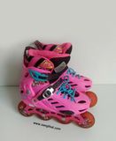  Patin màu canh sen dành cho trẻ em Cougar size 35 co giãn 38. (Chân bé tầm size 31 32 vẫn đi tốt). 