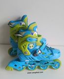  Patin màu xanh dành cho trẻ em Cougar size 31 co giãn 34. (Chân bé từ tầm size 28 29 vẫn đi tốt). 