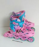  Patin màu hồng dành cho trẻ em Cougar size 32 co giãn 35 (Các bé size 30 vẫn đi tốt) 