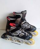  Patin màu đen trắng Cougar size 38 co giãn 41 độ mới cao (Chân tầm 34 35 vẫn đi vừa tốt).(Độ mới 90%). 