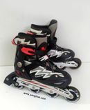  Patin màu đen trắng Cougar size 38 co giãn 41 độ mới cao (Chân tầm 34 35 vẫn đi vừa tốt) 