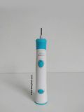  Bàn chải màu xanh trắng Philips Sonicare với 2 chế độ mạnh nhẹ. Bàn chải có thể sử dụng cho trẻ em hoặc người răng không khỏe. 