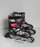  Patin màu đen trắng đỏ Cougar size 34 co giãn 37 (Tầm chân size 31 32 vẫn đi tốt ). 