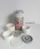  Hộp cơm giữ nhiệt cá nhân Tiger (Made in Japan). Hộp cơm lành lặn không nứt vỡ 