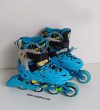  Patin màu xanh Flying Eagle BKB size 33 co giãn 37 (Tầm chân size 31 32 vẫn đi tốt). ( 