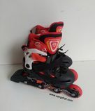  Patin màu đen và màu đỏ Flying Eagle size 28 co giãn 32 (dành cho các bé từ 3 tuổi). (Độ mới 90%). 