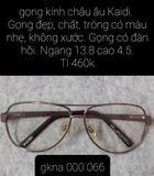  Gọng kính châu âu Kaidi 