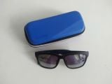  Kính râm màu đen tròng tráng gương Sodamon (Made in Korea). (Độ mới hơn 95%)(Có hộp zin đi kèm). 