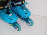  Patin màu xanh Flying Eagle BKB size 33 co giãn 37 (Tầm chân size 31 32 vẫn đi tốt). ( 
